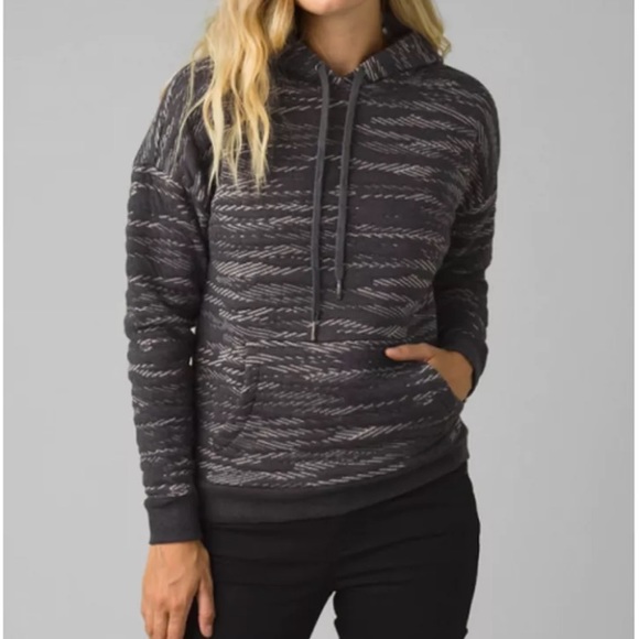 Prana Quilted Sweatshirt Size Medium - Picture 8 of 8